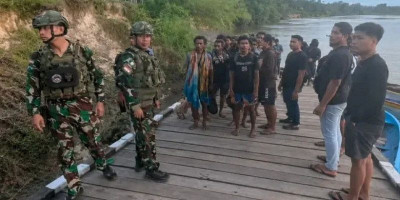 Koops TNI Habema Evakuasi 44 Pendulang Emas dari Gangguan OPM 