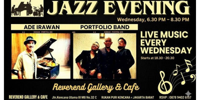 Jazz Evening Kembali Hadir Rabu Malam di Reverend Gallery & Cafe