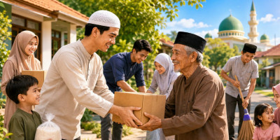 Tetap Berbagi Dalam Keikhlasan
