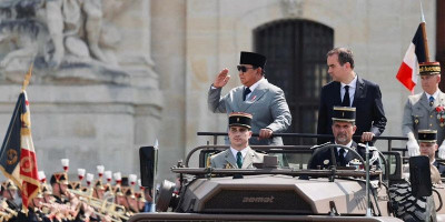 Presiden Prabowo Terima Penghormatan Tinggi dalam Kunjungan Resmi Prancis