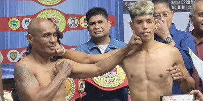 Sunan dan Noldi Bidik Kemenangan atas Petinju Thailand di Pattimura Big Fight 2026