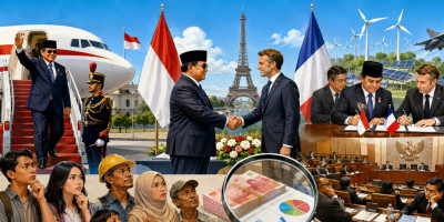 Tiga Lawatan Prancis dan Senyap Parlemen