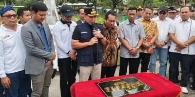 Monumen SMSI Kian Asri, Jadi Ikon Sejarah Pers Digital di Cilegon