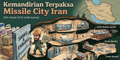 Kemandirian Terpaksa Missile City Iran