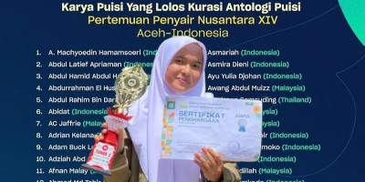 Puisi Siswi SMAN 8 Takengon Tembus PPN 2026