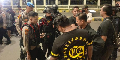 Patroli Gabungan Polres Jakut Amankan Delapan Terduga Penyalahguna Obat Terlarang