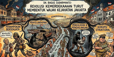 Dr. Bagus Sudarmanto: Revolusi Kemerdekaan Turut Membentuk Wajah Kejahatan Jakarta