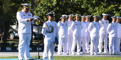 Wadan Kodaeral XIV Sorong Pimpin Upacara Peringatan Hari Lahir Pancasila 