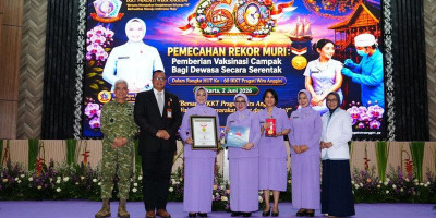 IKKT Pragati Wira Anggini Pecahkan Rekor MURI