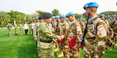 Mabes TNI Sambut Kedatangan Pasukan Pemeliharaan Perdamaian Dunia
