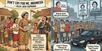 Don't Cry For Me, Indonesia