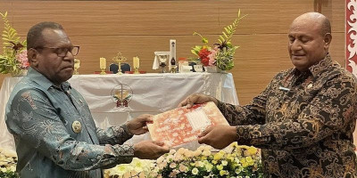 Bupati Merauke Lantik Pengurus ASN Katolik 2026-2029