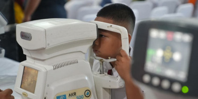 Program CAKRA PGN Jangkau 300 Siswa dan Warga melalui Layanan Kesehatan Mata