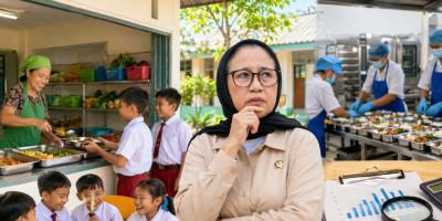 Efisiensi MBG dan Tanda Tanya Nasib Dapur Yang Terbangun