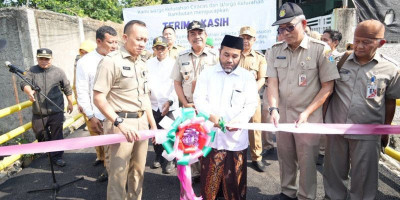 Pemkot Jaktim Resmikan Jembatan Pule Hasil Perbaikan
