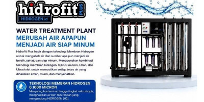 Hidrofit Plus Ubah Air Apapun Menjadi Air Minum Sehat