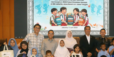 Dorong Semangat Belajar Anak, KWP Salurkan Ribuan Paket Alat Tulis Menjelang Masuk Sekolah
