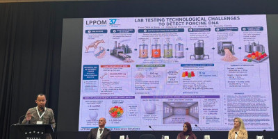 LPPOM Bagikan Pengalaman Pengujian Porcine pada European Halal Congress 2026 di Bosnia