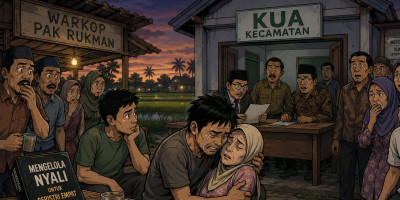 Cerpen: Buku Gelap di Warung Kopi
