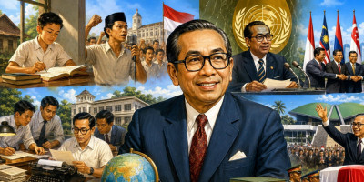 Jejak Besar Adam Malik Melampaui Batas Pendidikan