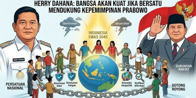Herry Dahana: Bangsa Akan Kuat Jika Bersatu Mendukung Kepemimpinan Prabowo