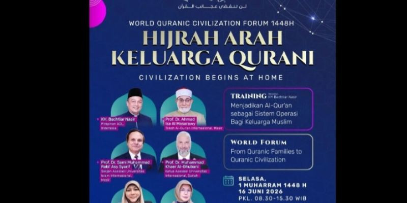 WQCF 1448 H di Jakarta Hadirkan Ulama dan Akademisi Dunia Bahas Keluarga Qurani
