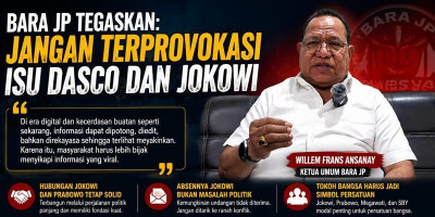 Willem Ansanay Bongkar Narasi Pecah Belah Jokowi-Prabowo Lewat Isu Dasco