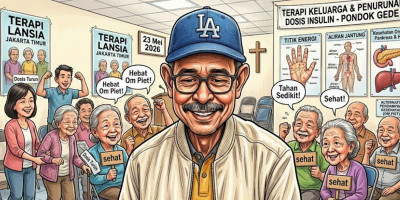 Terapi Keluarga, Om Piet Ceritakan Perubahan Kondisi Dua Pasien Diabetes