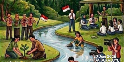 OMPA TAPAL, PMC dan PWI DKI Gaungkan Semangat Hijau Kujaga - Biru Kuterima