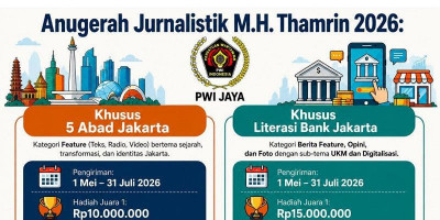 MHT Awards 2026 Rebutkan Hadiah Seperempat Miliar, Nyalakan Cahaya Jurnalisme untuk Jakarta
