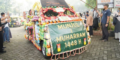 Pawai Tahun Baru Islam di Al Hamid Meriah, Wali Kota: Pererat Ukhuwah dan Gerakkan Ekonomi