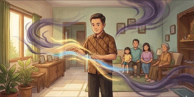 Cahaya Adi Wibowo dan Jejak Energi Tak Kasat Mata di Dalam Rumah