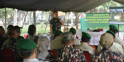 Hadapi Tantangan Era Digital, Korem 083/Bdj Perkuat Kesadaran Bela Negara Keluarga Besar TNI