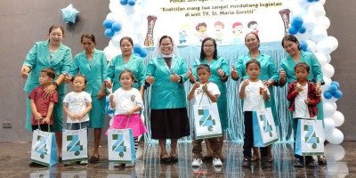 113 Siswa TK Santa Maria Goreti Merauke Dilepas, Suasana Haru Warnai Pentas Seni