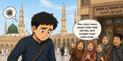 Cerpen: Dompetku Hilang di Kota Nabi