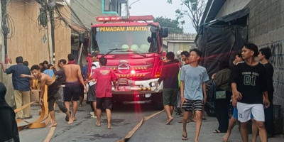 Sejumlah Rumah Dilalap Si Jago Merah di Penjaringan