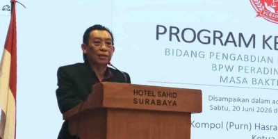 Gebrakan Hasran di Peradin Jatim: Fokus Bela Rakyat dan Cetak Advokat Muda Tangguh