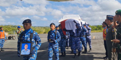 Selamatkan Pelajar Terseret Arus, Prajurit TNI AU Gugur Bersama Anggota Polri