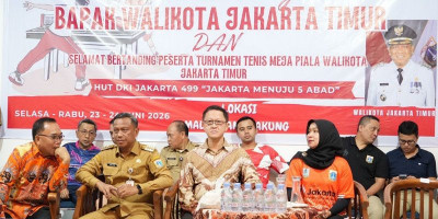 Turnamen Tenis Meja Piala Wali Kota Jadi Ajang Silaturahmi ASN dan Warga