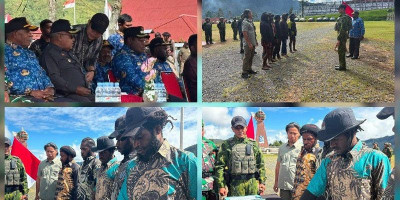 5 Mantan Anggota OPM di Puncak Jaya Ikrar Setia kepada NKRI