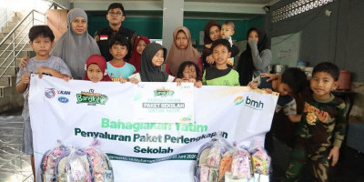 BMH Yogyakarta Salurkan Perlengkapan Sekolah bagi Anak Yatim di Bulan Muharam
