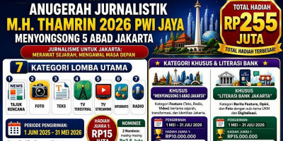 Gubernur Pramono Anung Dukung Anugerah Jurnalistik M.H. Thamrin 2026