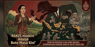 Praktisi Spiritual R.Ngt Arini Sanjaya: Keserakahan Modern Adalah 'Buto' Masa Kini