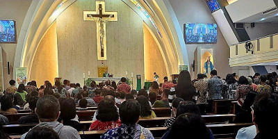 Ratusan Calon Katekumen Tahap I Terima Pemberkatan di Gereja St. Albertus Bekasi