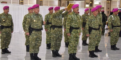 Kolonel Marinir Profs Dhegratmen Resmi Jabat Komandan Denjaka