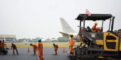 Dukung Konektivitas Udara Nasional: HKA Rawat Infrastruktur Bandara Halim