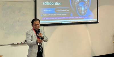 Dekan FKM Unhas Perkuat Kolaborasi One Health di Australia