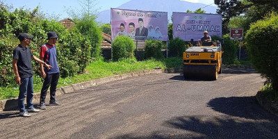 Anyu Mulai Wujudkan Perbaikan Jalan Villa Mutiara Lido