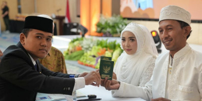 Gelar Nikah Massal, PGN Bantu Masyarakat Peroleh Kepastian Hukum Pernikahan