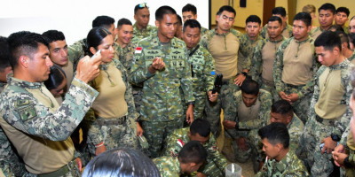 Marinir Indonesia Bagikan Ilmu Jungle Survival Kepada Peserta RIMPAC 2026 Di Hawaii